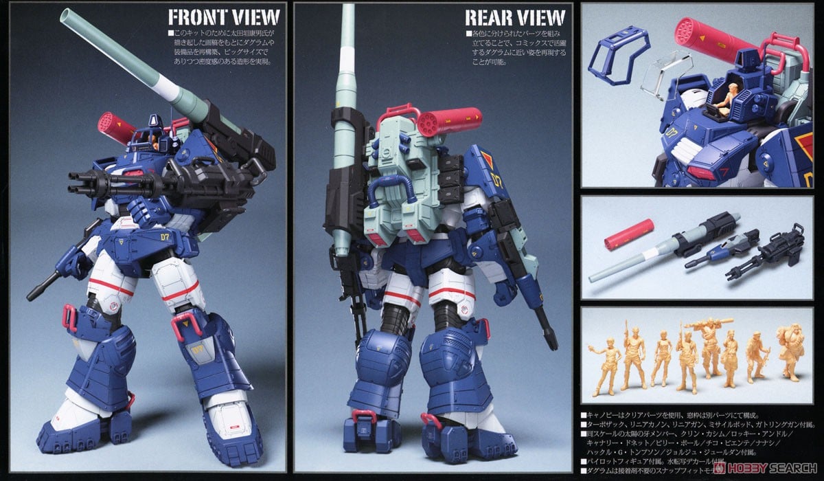 【再販】Get truth 太陽の牙ダグラム『ダグラム Ver. GT DXコンプリート版』1/35 プラモデル-011