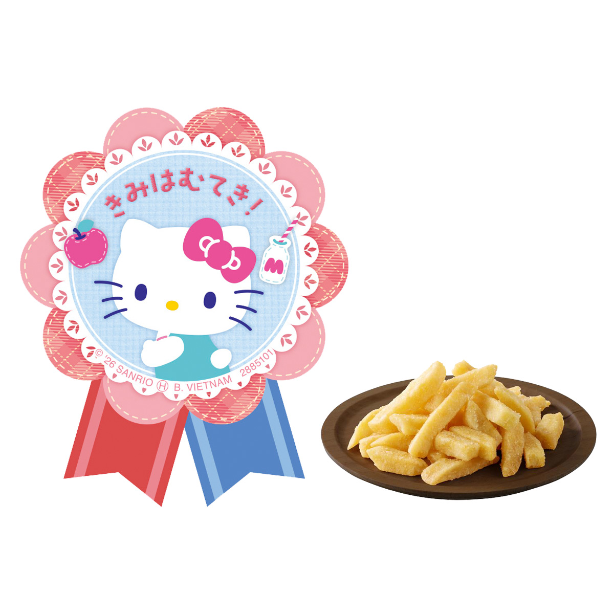 【食玩】『サンリオキャラクターズ きみをおうえん！ポテトスティック』10個入りBOX-001