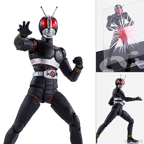 S.H.Figuarts(真骨彫製法)『仮面ライダーBLACK キングストーンフラッシュエディション(初回限定台座付属)』可動フィギュア