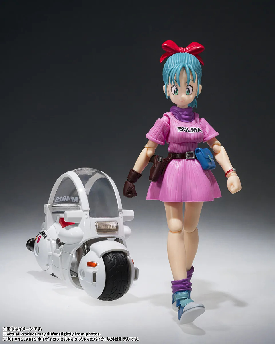 CHANGEARTS『ホイポイカプセルNo.9 ブルマのバイク』ドラゴンボール 変形玩具-008