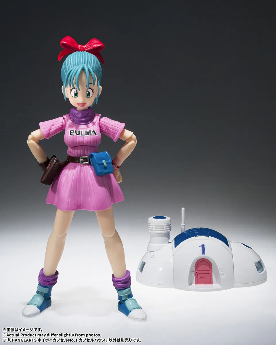 CHANGEARTS『ホイポイカプセルNo.9 ブルマのバイク』ドラゴンボール 変形玩具-016