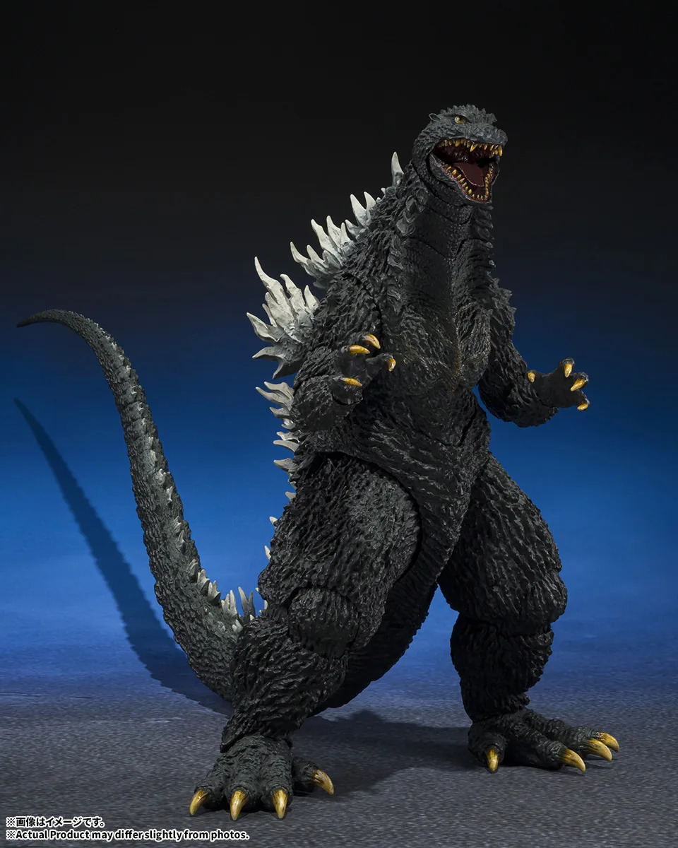 S.H.MonsterArts『ゴジラ(2003)』ゴジラ×モスラ×メカゴジラ 東京SOS 可動フィギュア-001