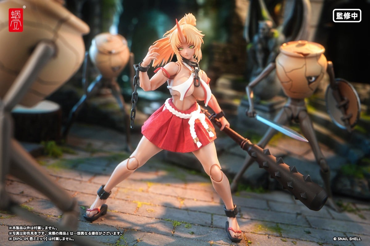 蝸（お）れの異世界冒険『RPGEX-08 鬼巫女 次女・紅葉』1/12 完成品アクションフィギュア-021