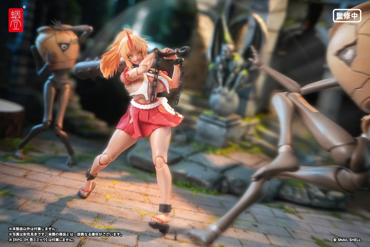 蝸（お）れの異世界冒険『RPGEX-08 鬼巫女 次女・紅葉』1/12 完成品アクションフィギュア-022