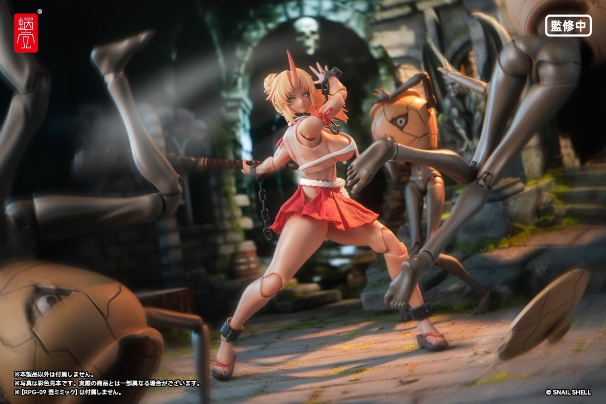 蝸（お）れの異世界冒険『RPGEX-08 鬼巫女 次女・紅葉』1/12 完成品アクションフィギュア-023