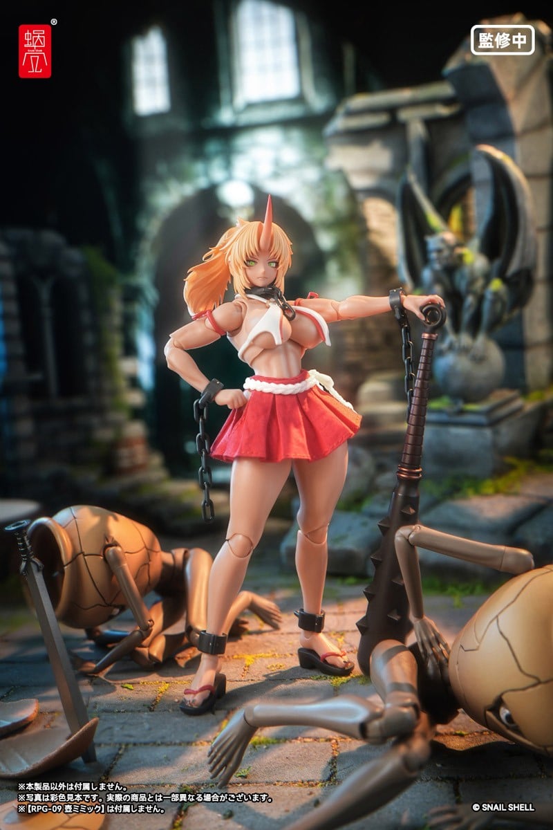 蝸（お）れの異世界冒険『RPGEX-08 鬼巫女 次女・紅葉』1/12 完成品アクションフィギュア-024