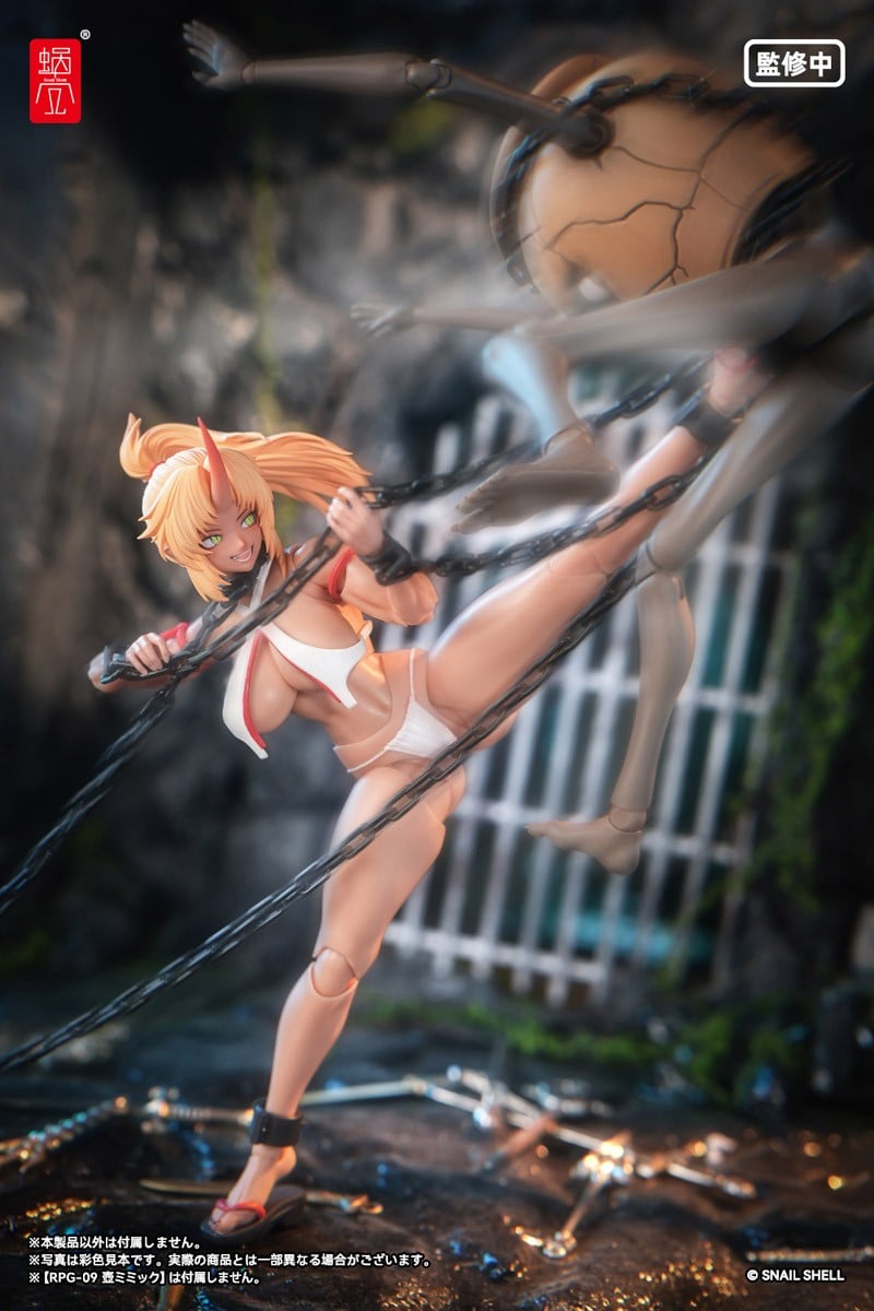 蝸（お）れの異世界冒険『RPGEX-08 鬼巫女 次女・紅葉』1/12 完成品アクションフィギュア-025