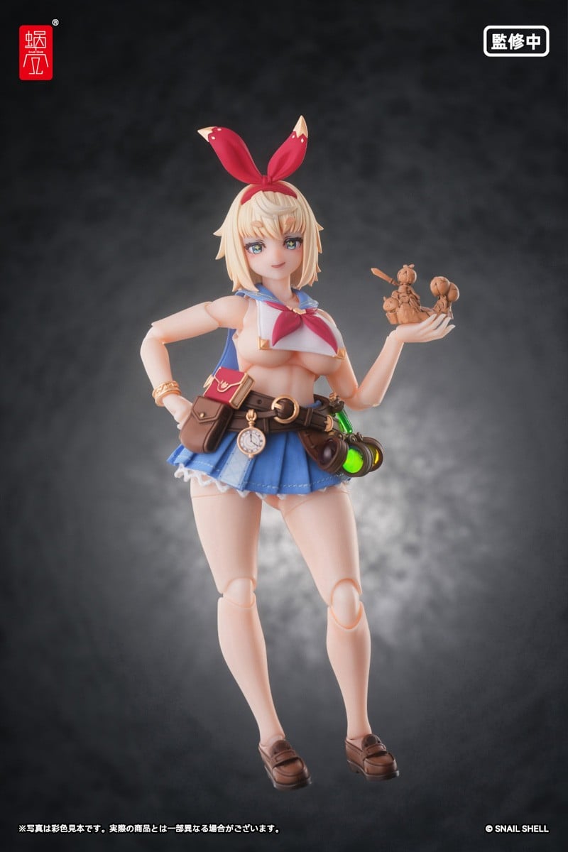 蝸（お）れの異世界冒険『RPGEX-06 冒険者 スネイル』1/12 完成品アクションフィギュア-002