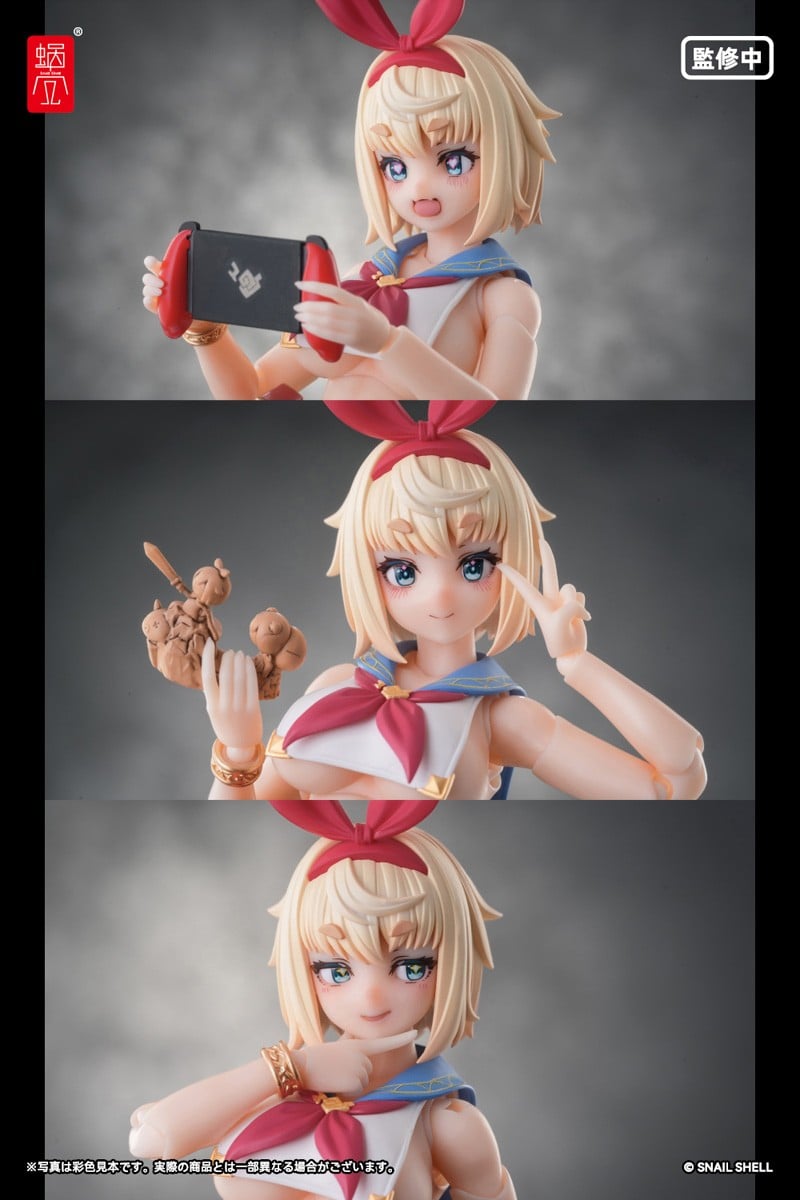 蝸（お）れの異世界冒険『RPGEX-06 冒険者 スネイル』1/12 完成品アクションフィギュア-004