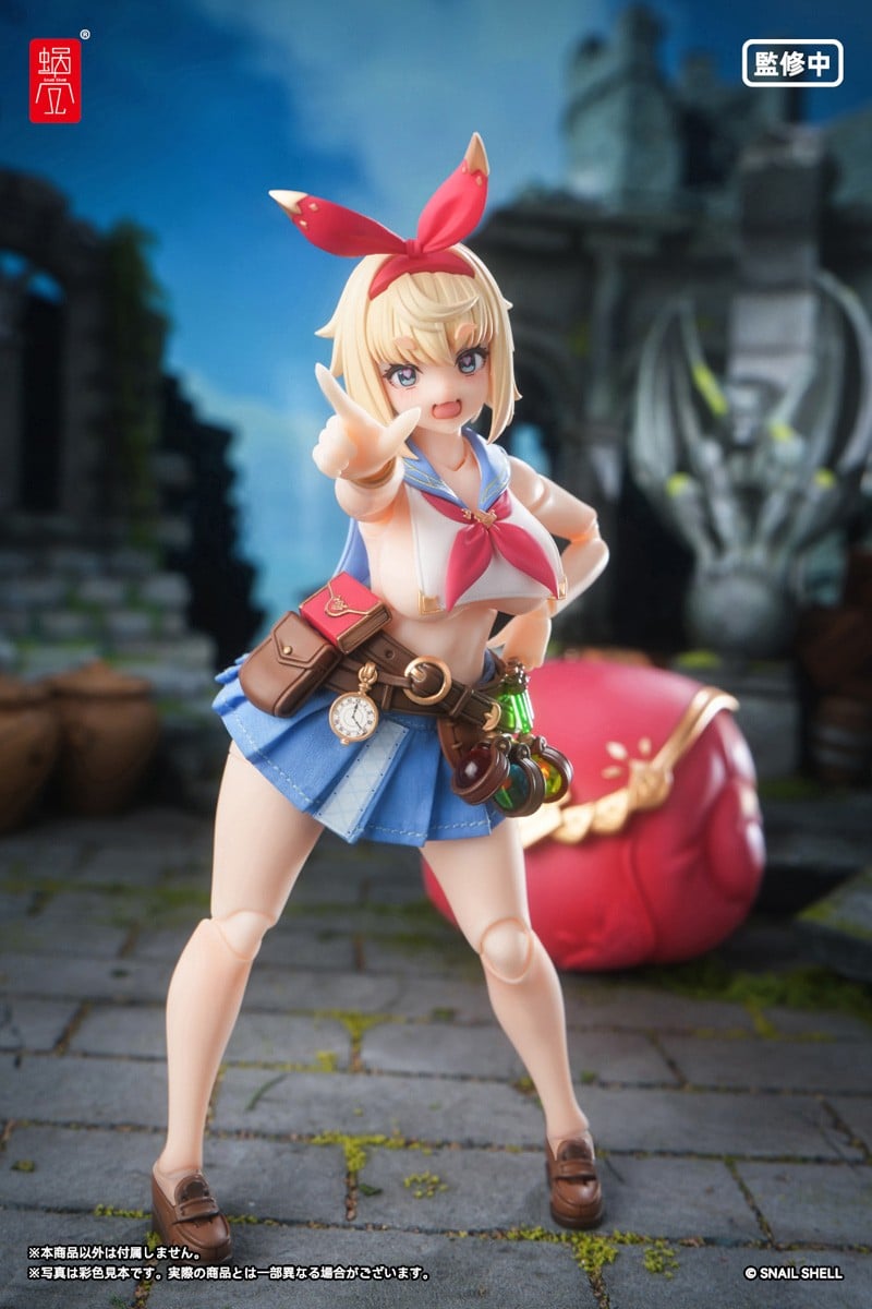 蝸（お）れの異世界冒険『RPGEX-06 冒険者 スネイル』1/12 完成品アクションフィギュア-007