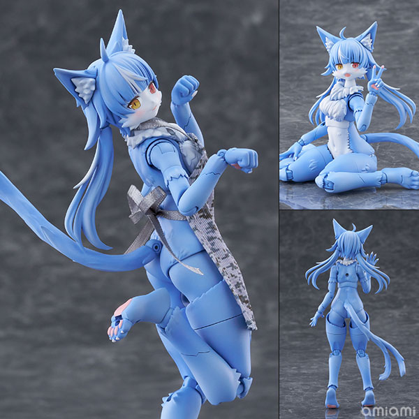 けもプラ『No.KP-04R SP おまねこ with 抱き枕』プラモデル