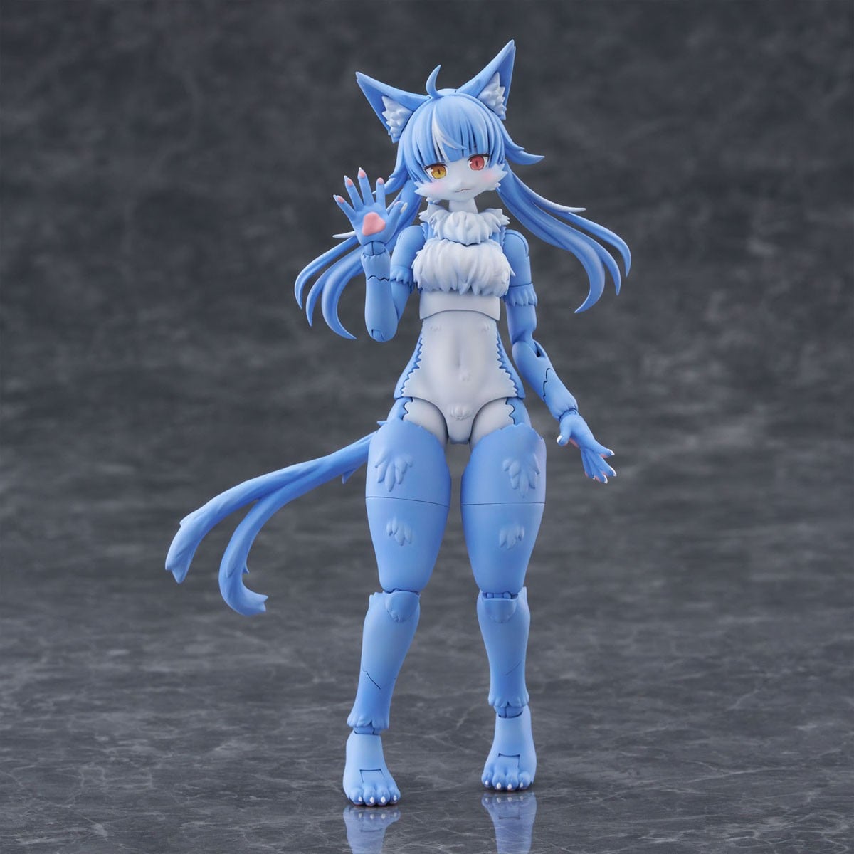 けもプラ『No.KP-04R SP おまねこ with 抱き枕』プラモデル-004