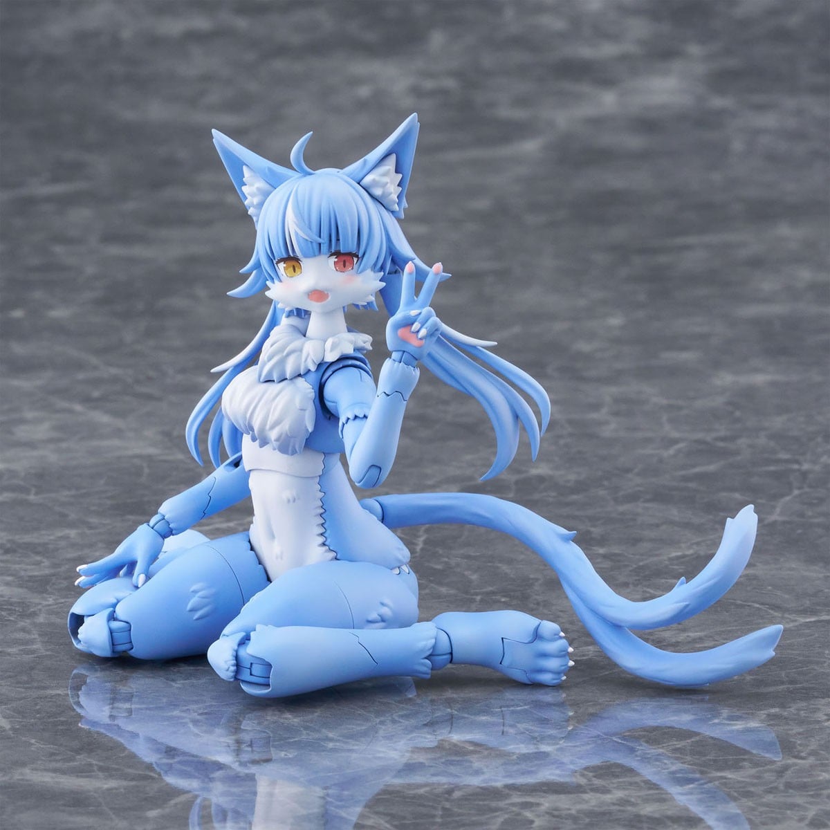 けもプラ『No.KP-04R SP おまねこ with 抱き枕』プラモデル-006