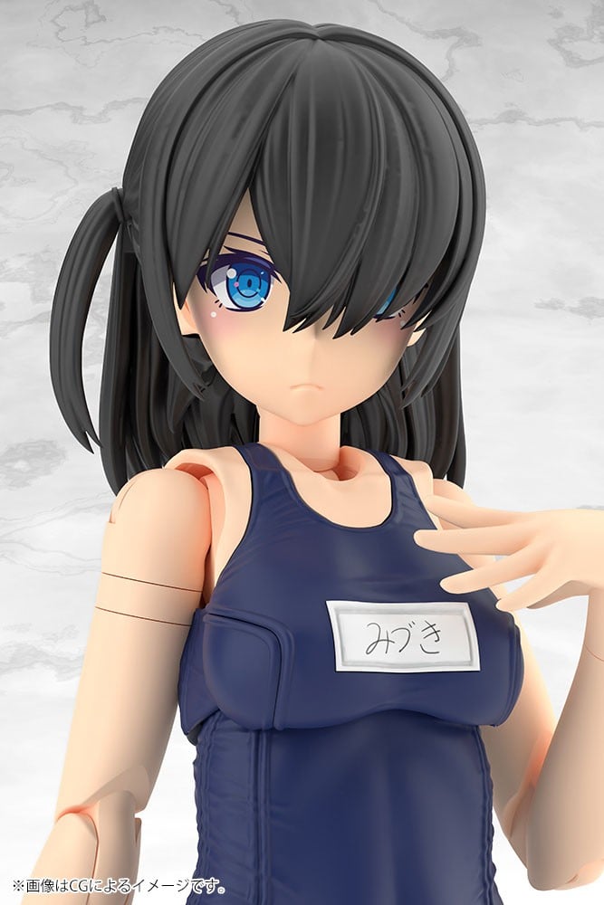 フレームアームズ・ガール『ミヅキ School Swimsuits Ver.』プラモデル-014