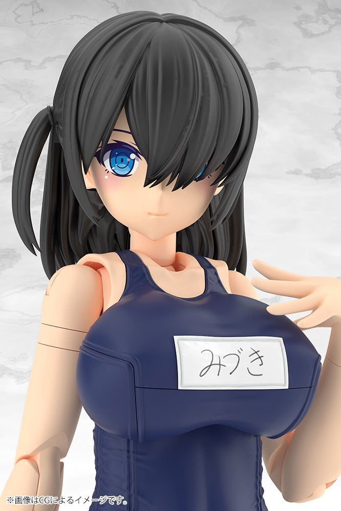 フレームアームズ・ガール『ミヅキ School Swimsuits Ver.』プラモデル-015