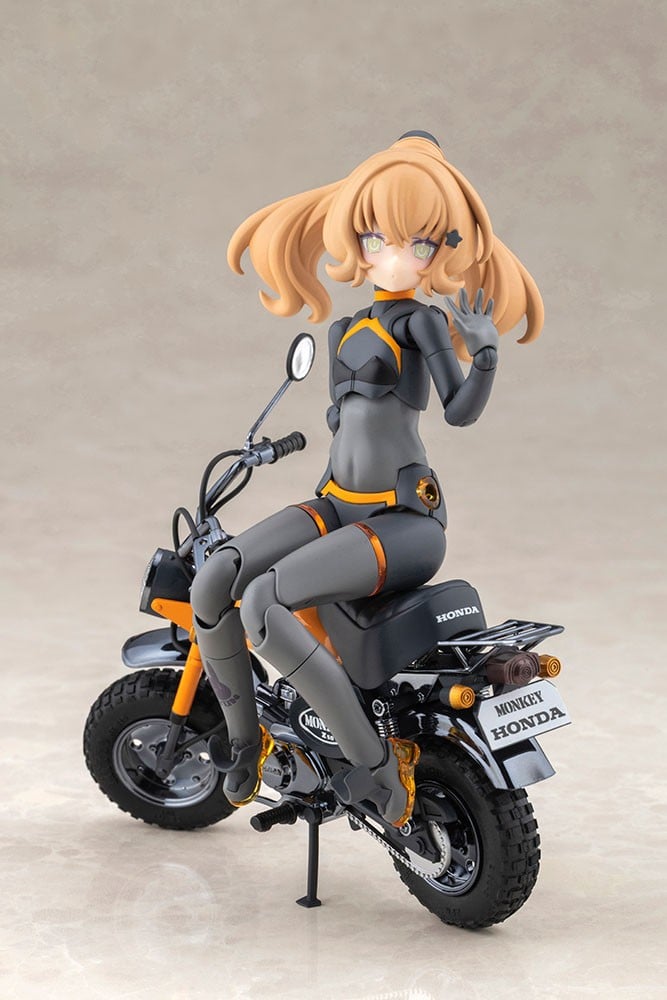メガミデバイス『PUNI☆MOFU レーシングトゥ with Honda Z50J-1 モンキー』プラモデル-001