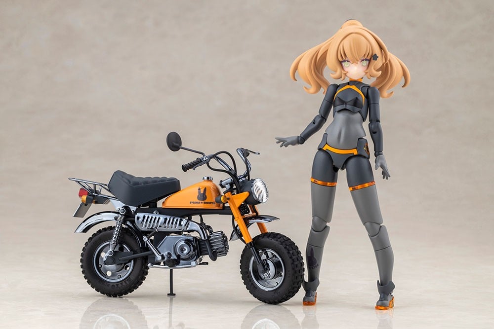 メガミデバイス『PUNI☆MOFU レーシングトゥ with Honda Z50J-1 モンキー』プラモデル-012
