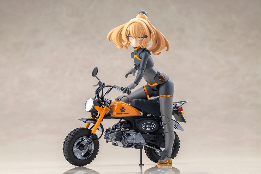 メガミデバイス『PUNI☆MOFU レーシングトゥ with Honda Z50J-1 モンキー』プラモデル-013