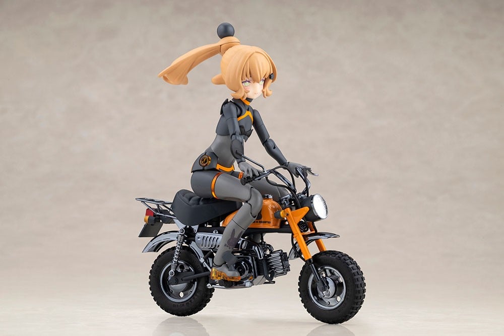メガミデバイス『PUNI☆MOFU レーシングトゥ with Honda Z50J-1 モンキー』プラモデル-015