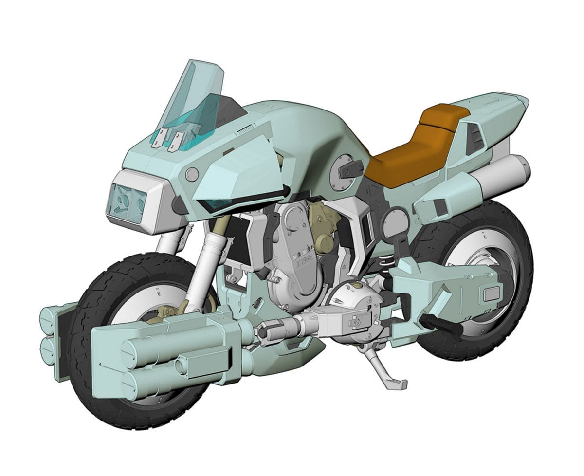 1/12『VR-052F モスピーダ “スティック”』機甲創世記モスピーダ プラモデル-001