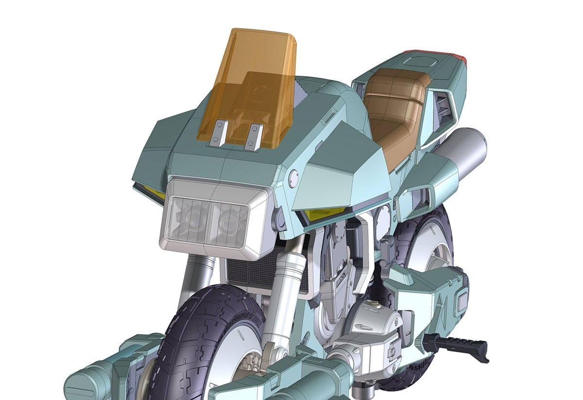 1/12『VR-052F モスピーダ “スティック”』機甲創世記モスピーダ プラモデル-002