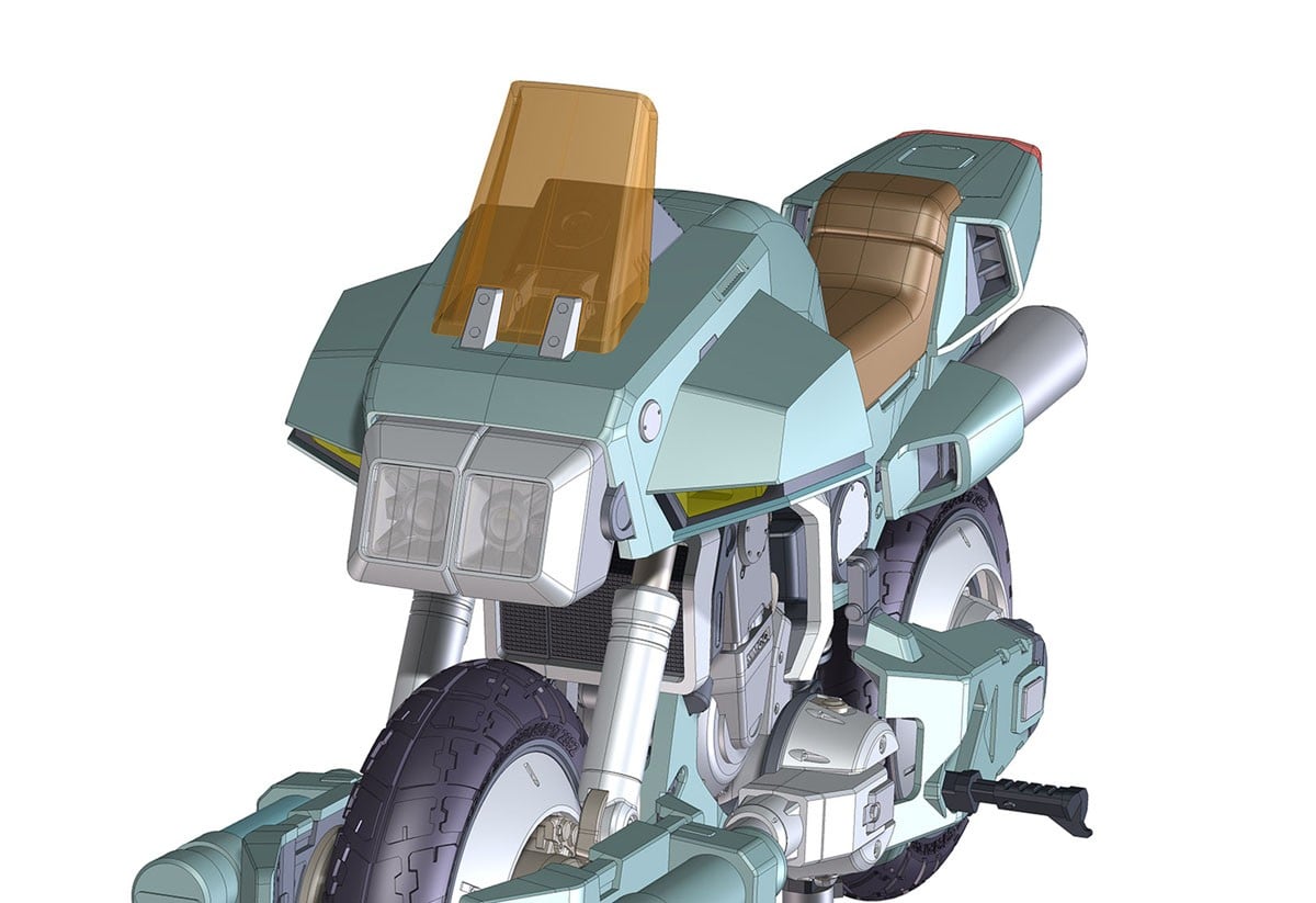1/12『VR-052F モスピーダ “スティック”』機甲創世記モスピーダ プラモデル-003