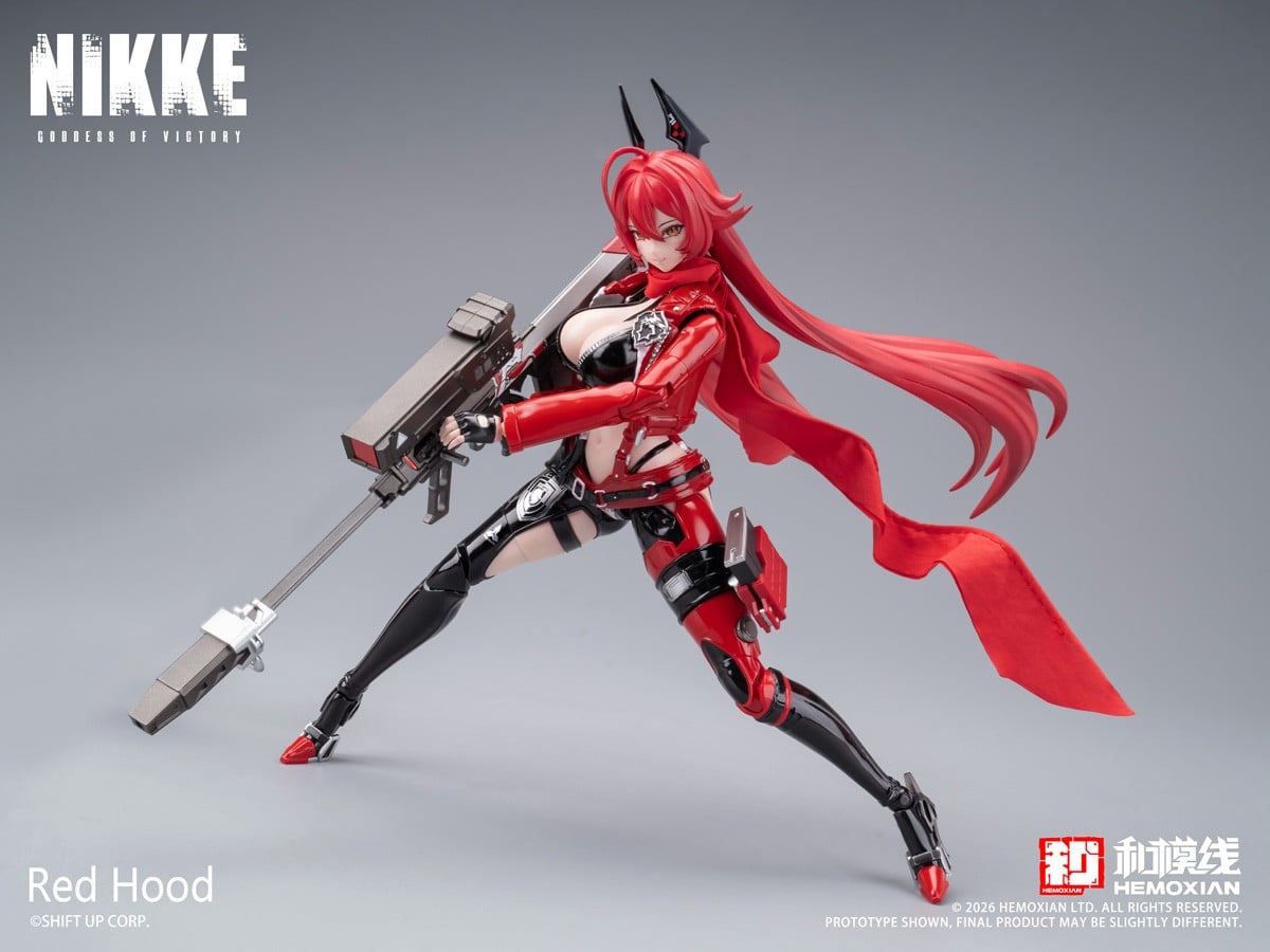 勝利の女神:NIKKE『レッドフード』1/12 プラスチックキット-030