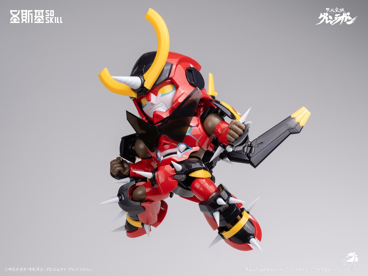 天元突破グレンラガン『グレンラガン 超可動モデルキット デフォルメVer.』プラモデル-003