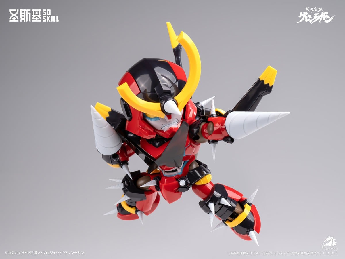 天元突破グレンラガン『グレンラガン 超可動モデルキット デフォルメVer.』プラモデル-004