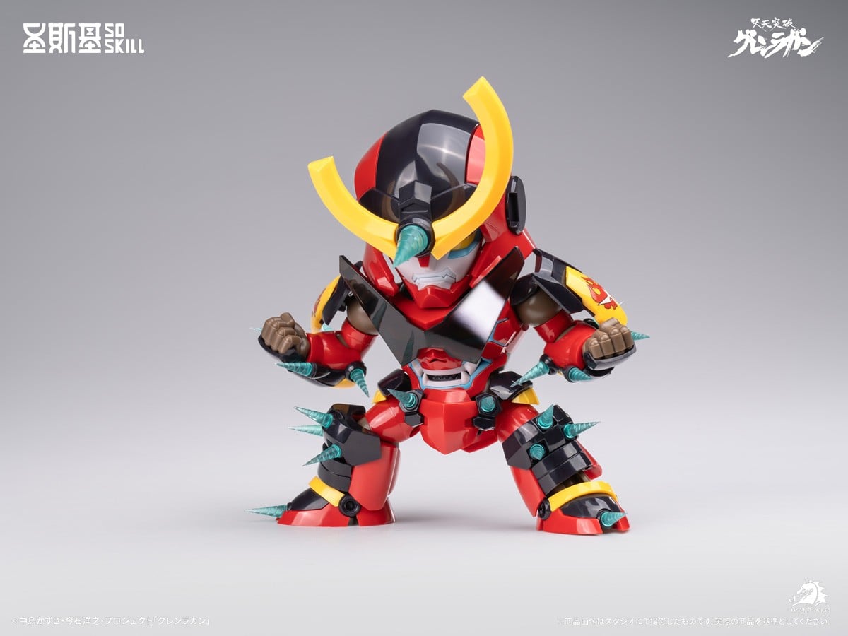 天元突破グレンラガン『グレンラガン 超可動モデルキット デフォルメVer.』プラモデル-005