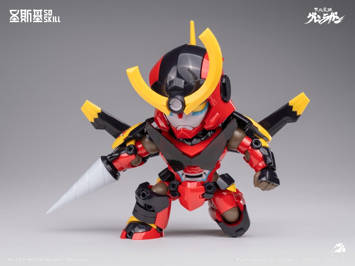 天元突破グレンラガン『グレンラガン 超可動モデルキット デフォルメVer.』プラモデル-007