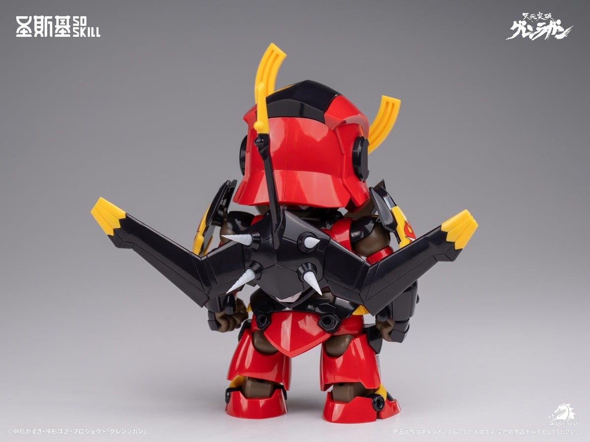 天元突破グレンラガン『グレンラガン 超可動モデルキット デフォルメVer.』プラモデル-009