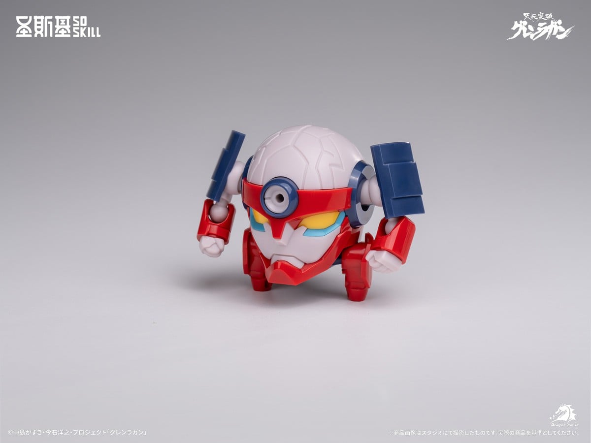天元突破グレンラガン『グレンラガン 超可動モデルキット デフォルメVer.』プラモデル-010