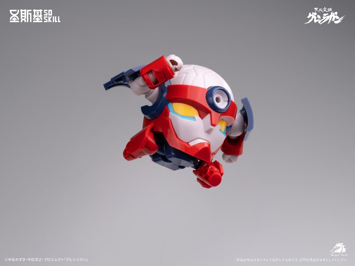 天元突破グレンラガン『グレンラガン 超可動モデルキット デフォルメVer.』プラモデル-011
