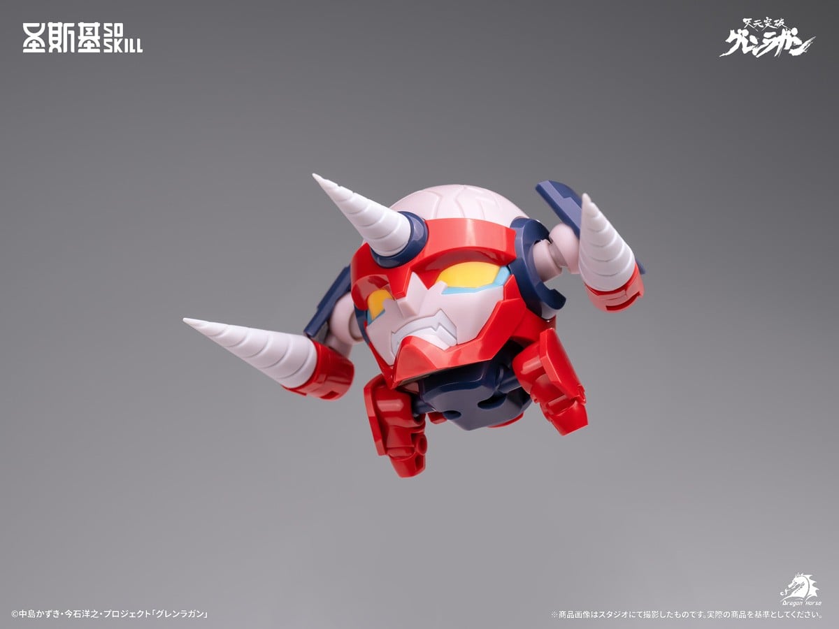 天元突破グレンラガン『グレンラガン 超可動モデルキット デフォルメVer.』プラモデル-012