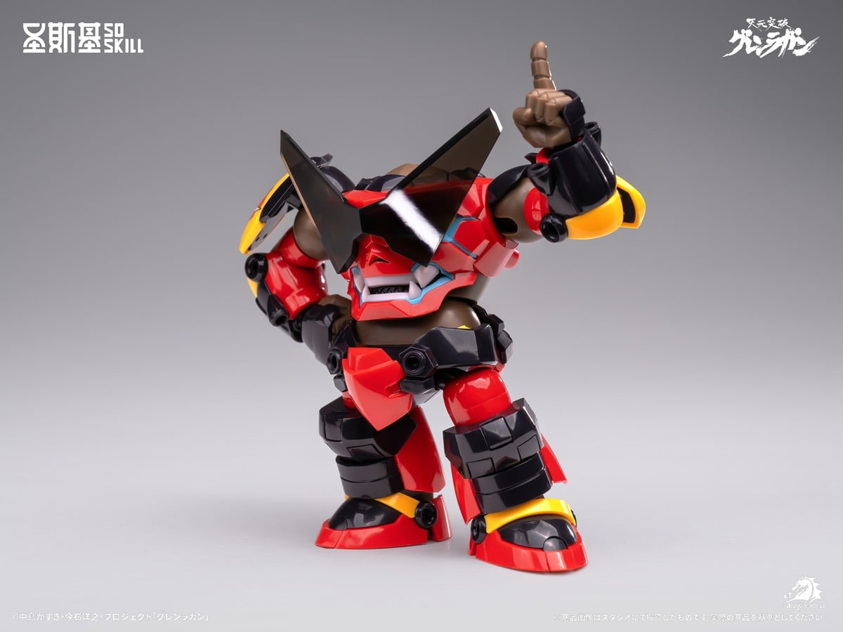 天元突破グレンラガン『グレンラガン 超可動モデルキット デフォルメVer.』プラモデル-014