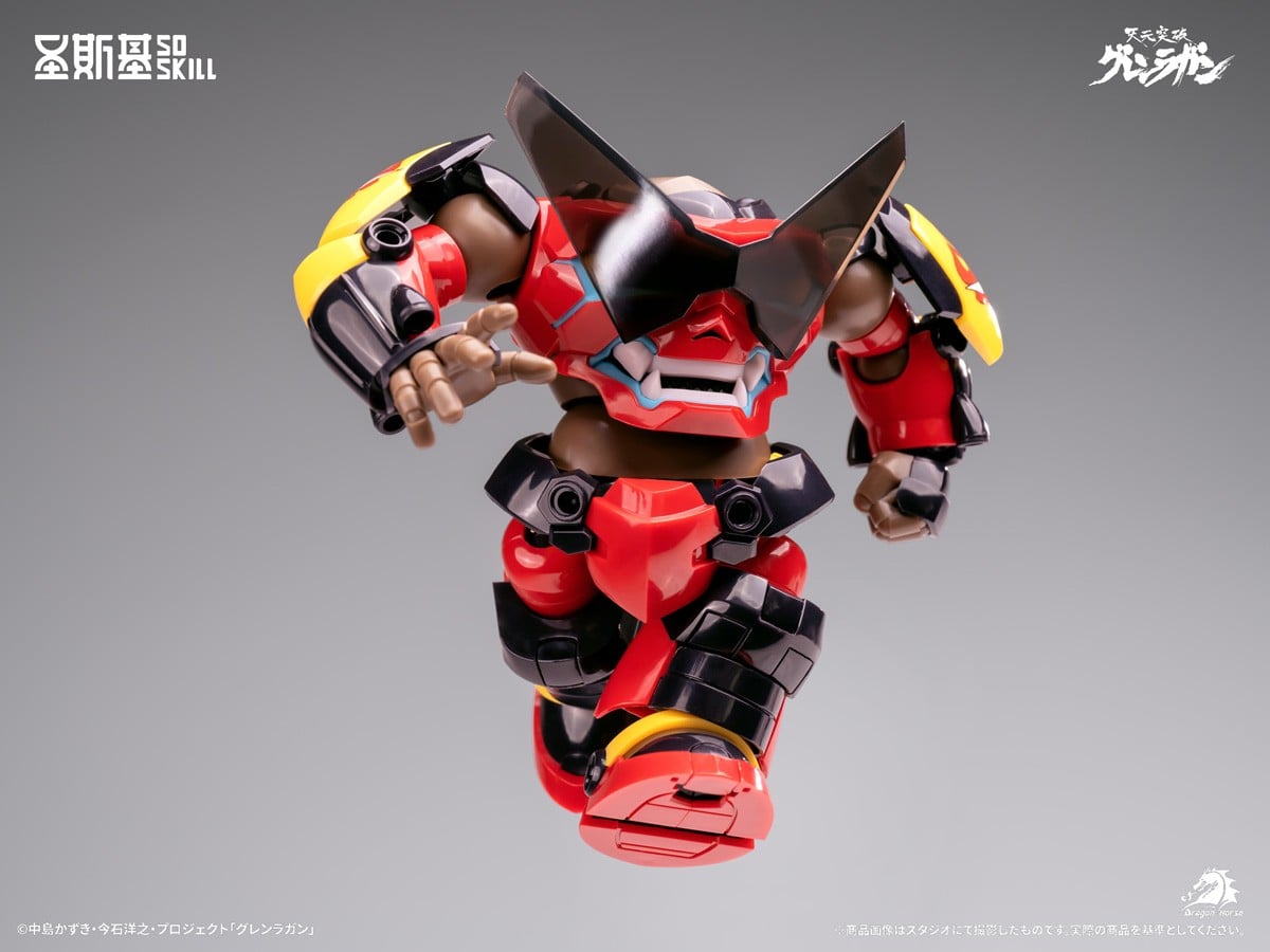 天元突破グレンラガン『グレンラガン 超可動モデルキット デフォルメVer.』プラモデル-016