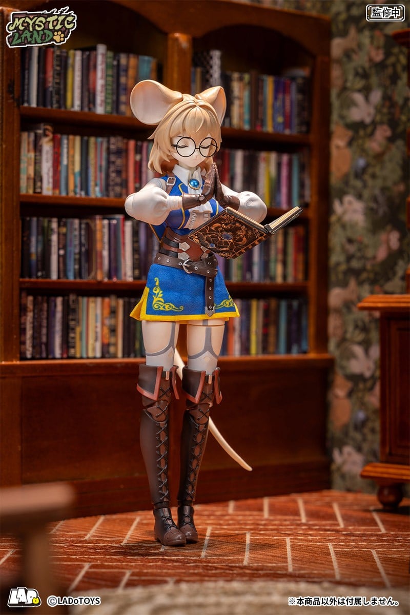 ミスティックランド『ERA-005 MARGARET SCHOLAR VER./マーガレット 研究員Ver.』1/12 可動フィギュア-008