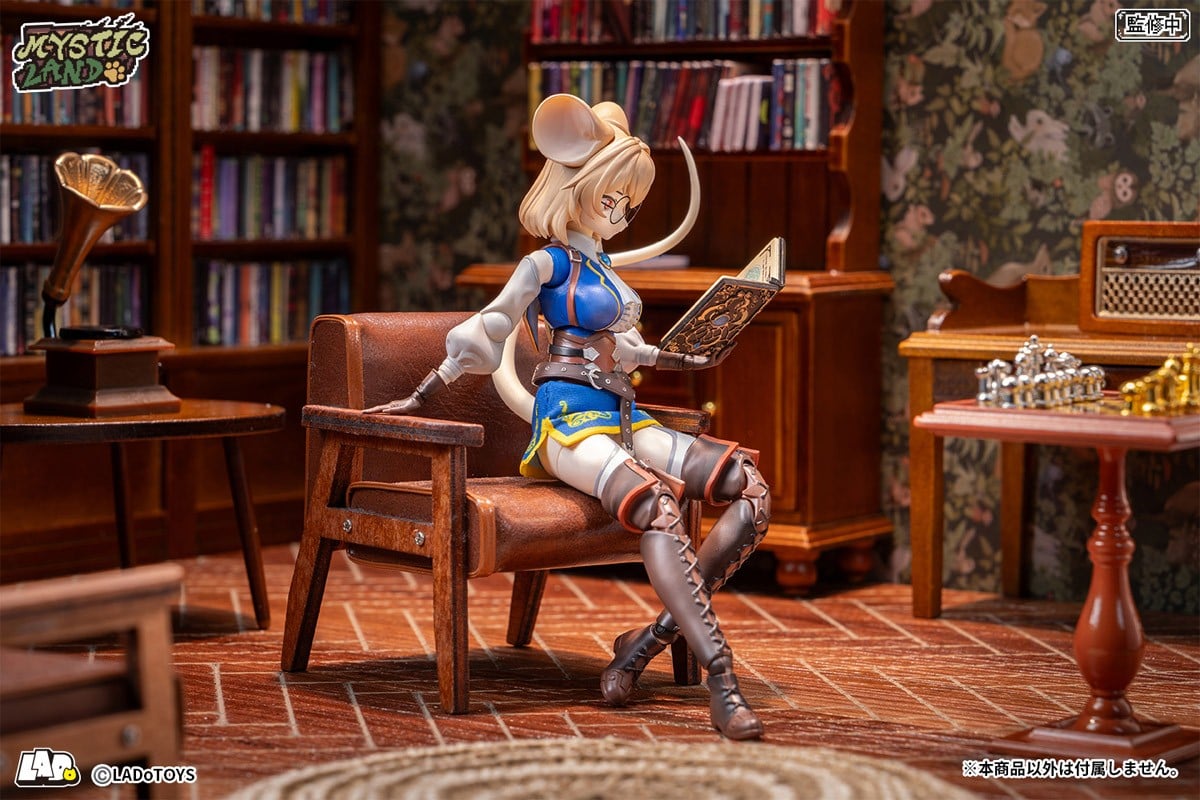 ミスティックランド『ERA-005 MARGARET SCHOLAR VER./マーガレット 研究員Ver.』1/12 可動フィギュア-016