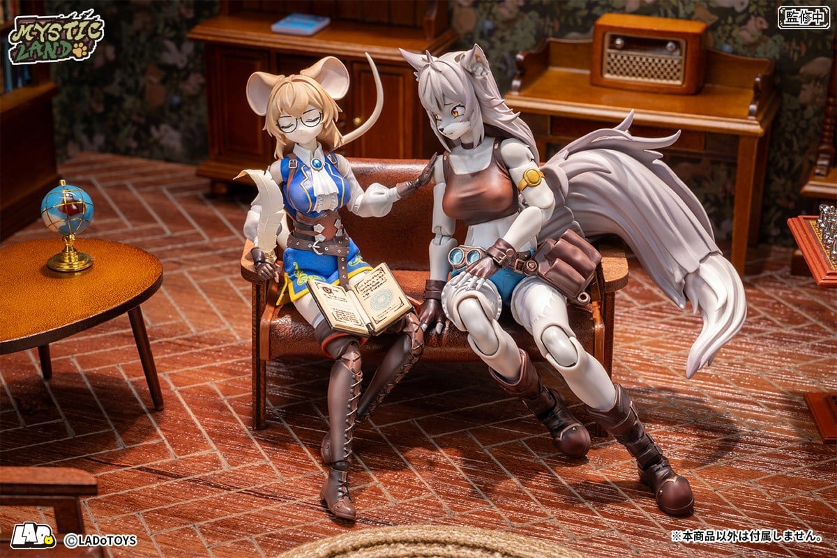 ミスティックランド『ERA-005 MARGARET SCHOLAR VER./マーガレット 研究員Ver.』1/12 可動フィギュア-019