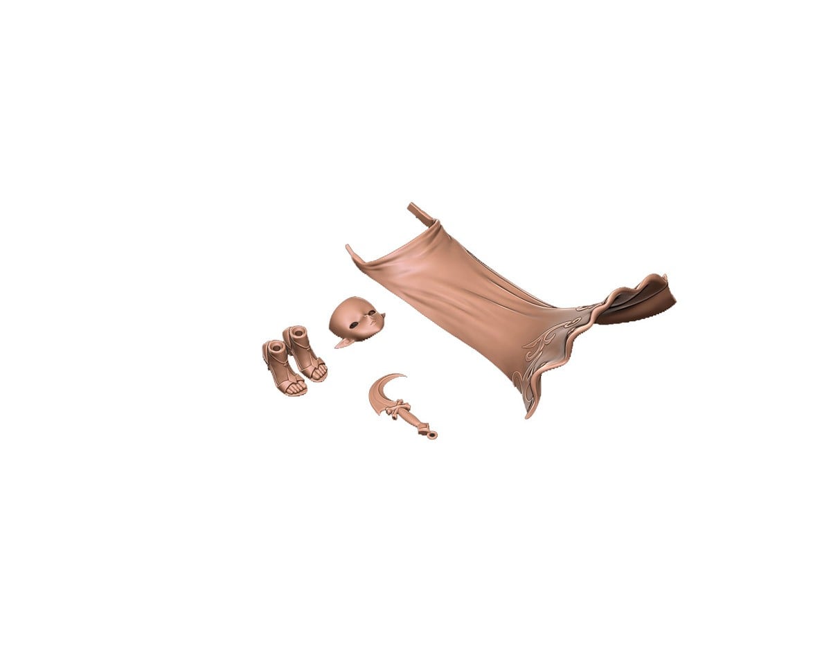 1/12『Yufiria（ユフィリア） 魔化初期段階』可動フィギュア-013