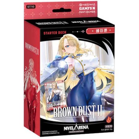 NIVEL ARENA ブラウンダスト2『スターターデッキ ST10〈ベイルーン〉』ニベルアリーナ 24パック入りBOX
