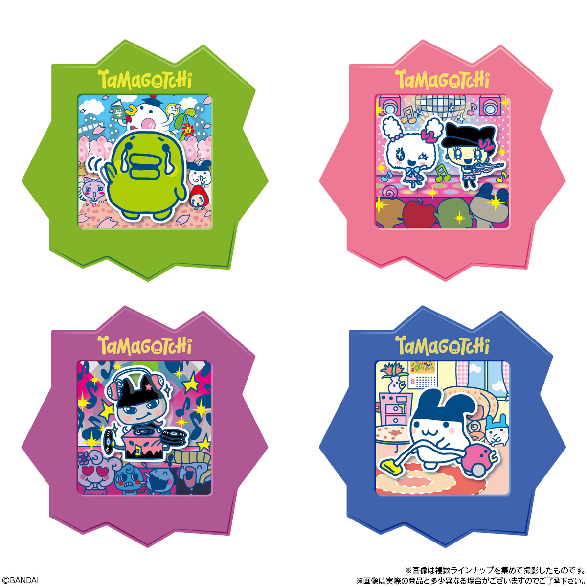 【食玩】『たまごっち ぴたっとフレーム ビスケット』10個入りBOX-003