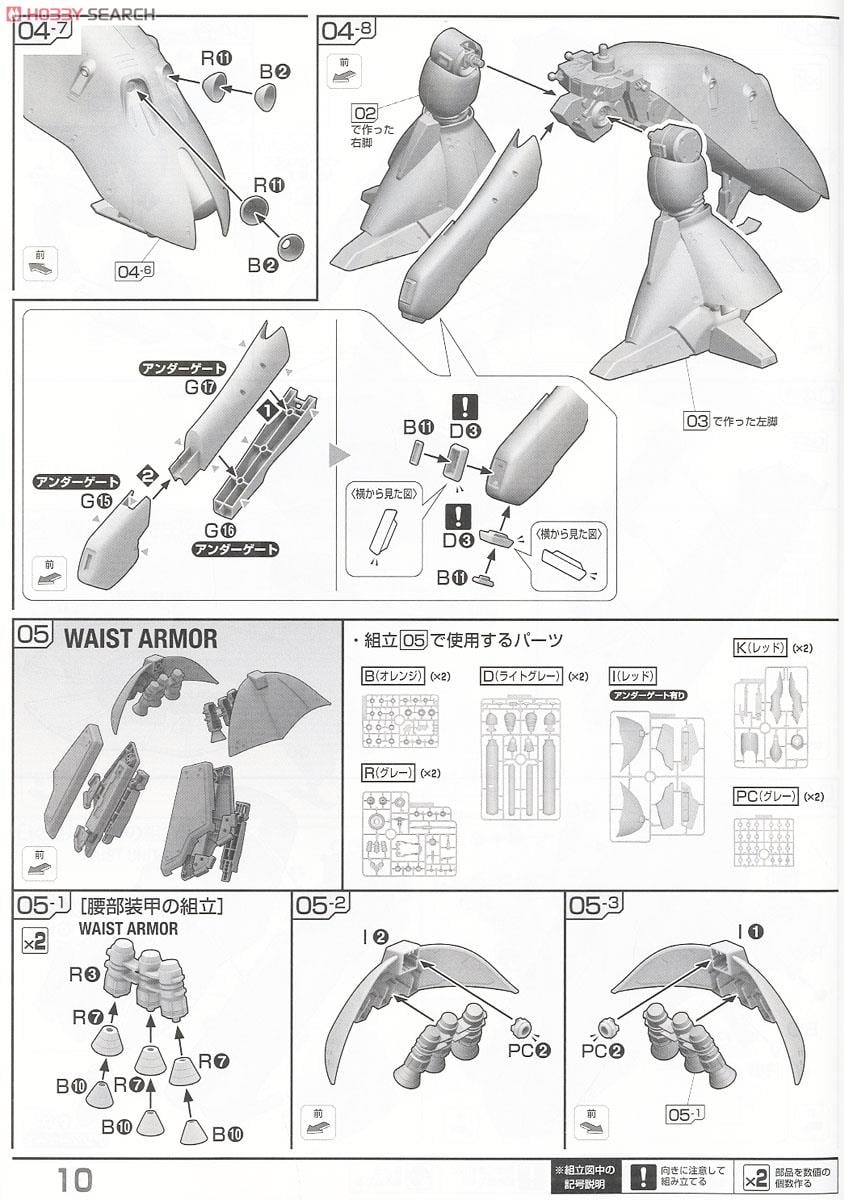 【再販】RE/100 1/100『MSN-04II ナイチンゲール』機動戦士ガンダム 逆襲のシャア ベルトーチカ・チルドレン プラモデル-028