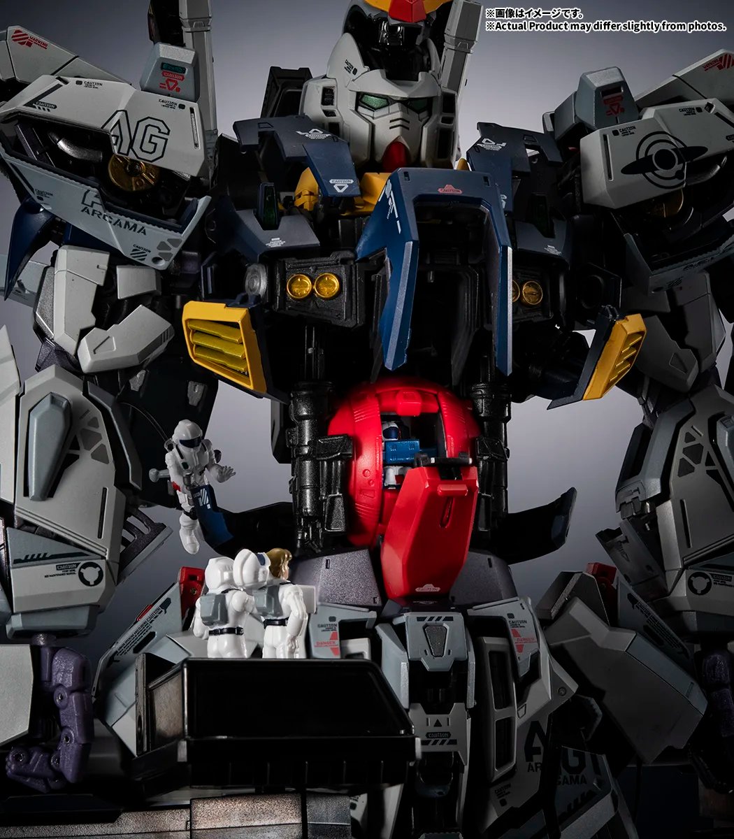 METAL STRUCTURE 解体匠機『RX-178 ガンダムMk-II（エゥーゴ仕様）』機動戦士Zガンダム 可動フィギュア-009