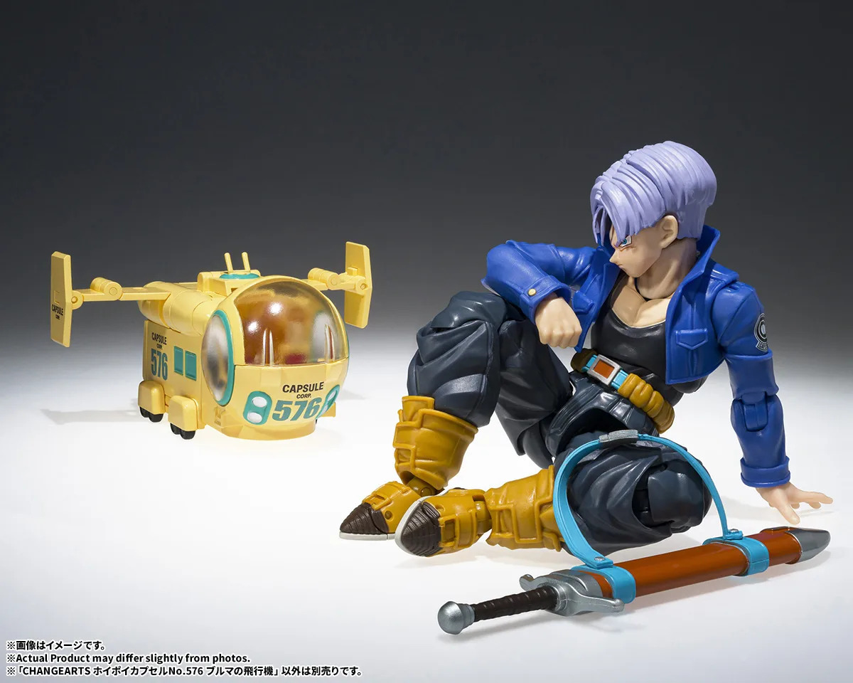 CHANGEARTS『ホイポイカプセルNo.433 トランクスのタイムマシン』ドラゴンボールZ 変形玩具-015