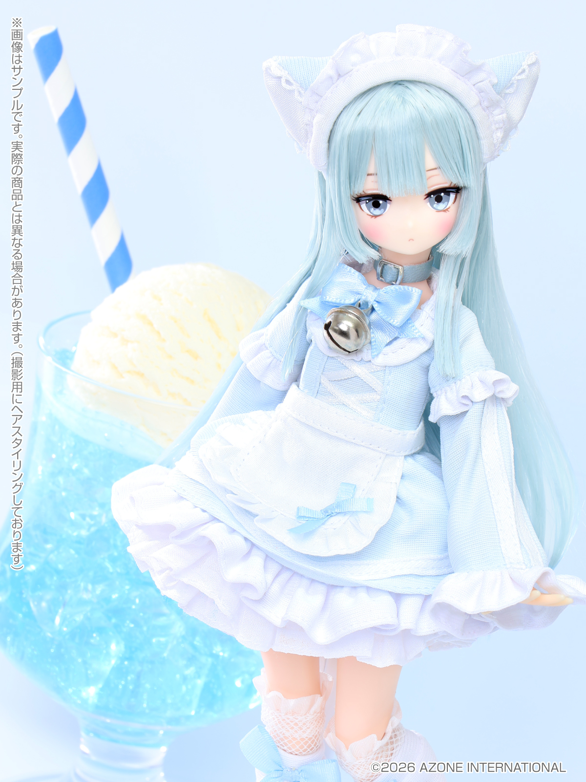 Luminous*Street『ルミナス*ストリート/望月 うる~Pop’n SODA MAID~ Sweet Blue Soda ver.』1/6 完成品ドール-002
