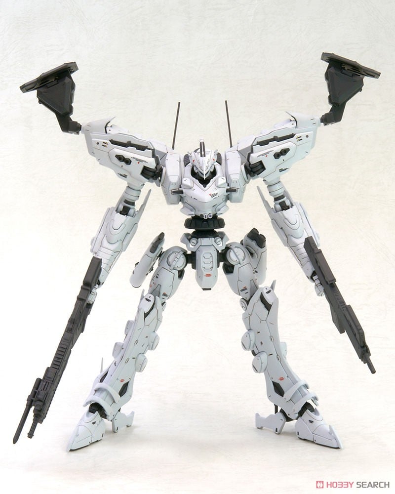【再販】V.I.シリーズ『ラインアーク ホワイト・グリント＆V.O.Bセット』アーマード・コア4 1/72 プラモデル-005