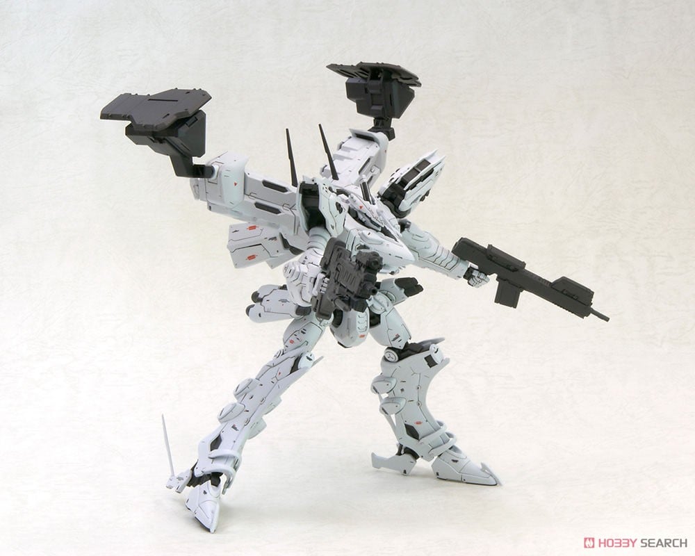【再販】V.I.シリーズ『ラインアーク ホワイト・グリント＆V.O.Bセット』アーマード・コア4 1/72 プラモデル-008