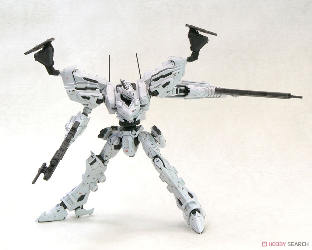 【再販】V.I.シリーズ『ラインアーク ホワイト・グリント＆V.O.Bセット』アーマード・コア4 1/72 プラモデル-009